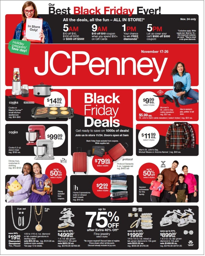 JCPenney Black Friday 2023 - Page 1