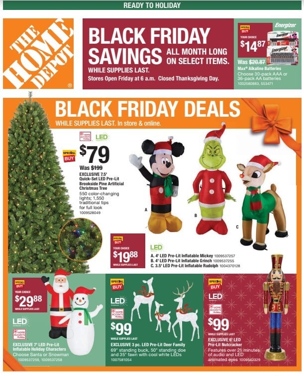 Home Depot Black Friday 2023 - Page 1
