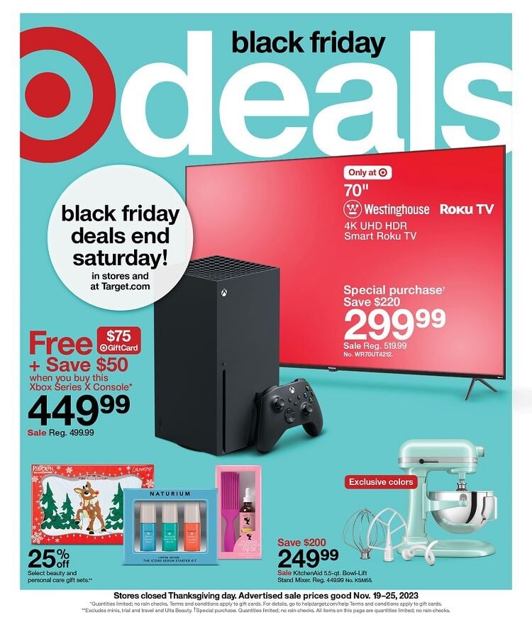 Target Black Friday 2023 - Page 1