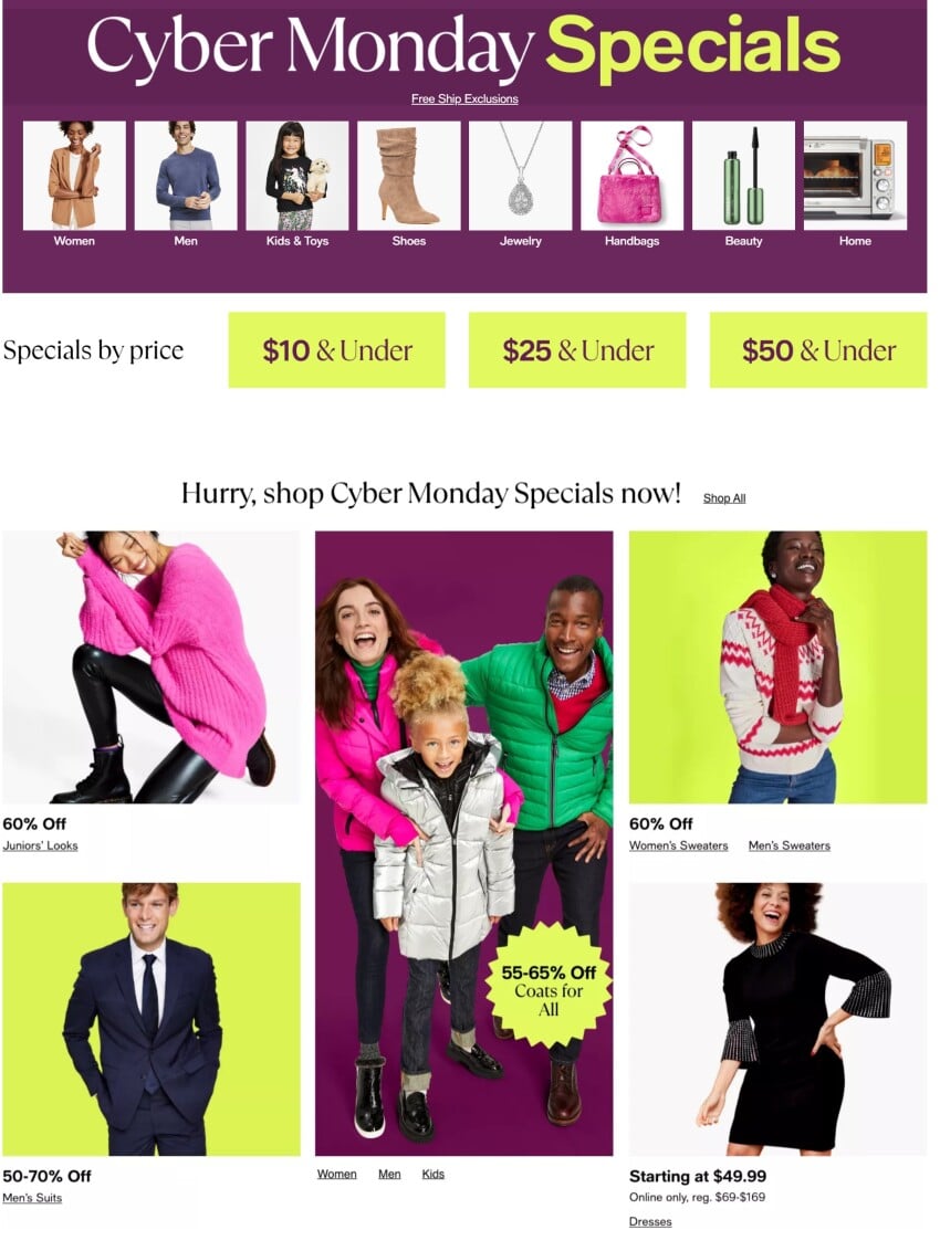 Macy's Cyber Monday 2023 - Page 1