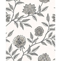 STACY GARCIA HOME 30.75 sq. ft. Charcoal and Sandstone Jaclyn Vinyl Peel and Stick Wallpaper Roll