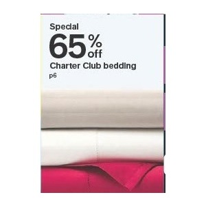 65% off charter club bedding
