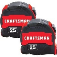 CRAFTSMAN Compact Easy Grip 2-Pack 25-ft Tape Measure