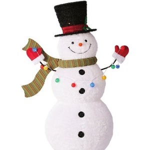 6-ft Pre-Lit Pop-Up Holiday Snowman