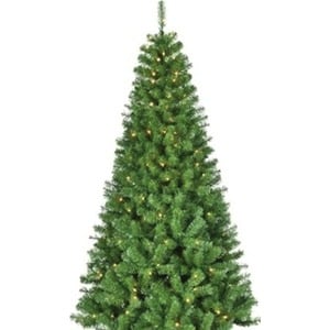 7.5-ft Pre-Lit Artificial Christmas Tree
