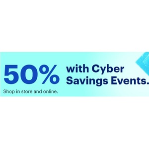 Save 50% Saving Events