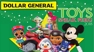 The Dollar General 2018 Toy Book is Here