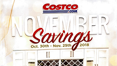 Costco.com Online-Only November Savings Guide Posted