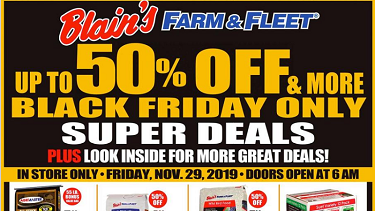 Blain's Farm & Fleet Black Friday 2019 Ad