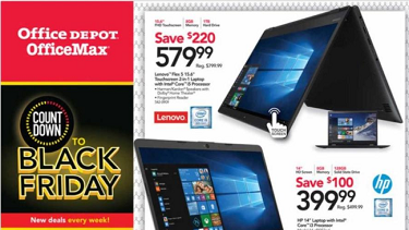 Office Depot/Office Max Release Countdown To Black Friday Deals